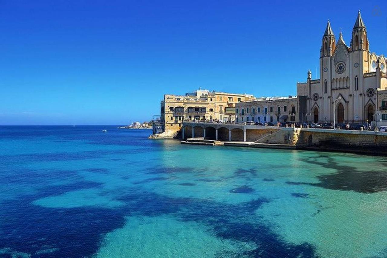 Luxury Apartment Inc Pool & Views Sliema Esterno foto